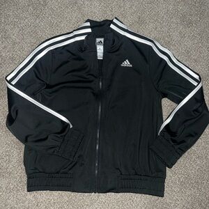 Adidas Zip Up, Scrunched Waist and Wrist